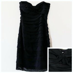 Elegant spaghetti strap dress, sheer dress